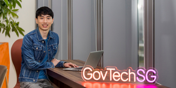 Tech Associate Programme graduate working at GovTech