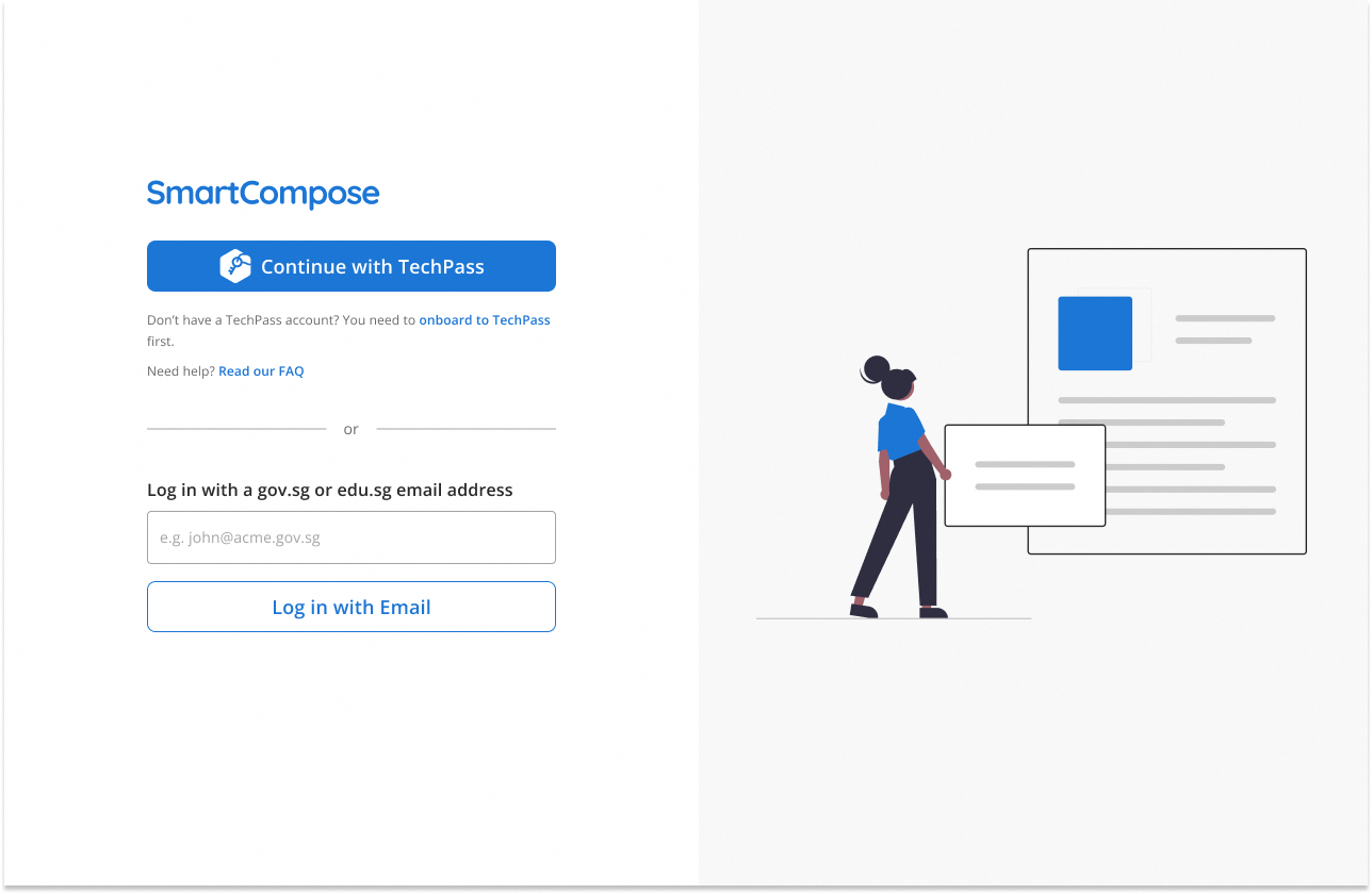 smartcompose login page