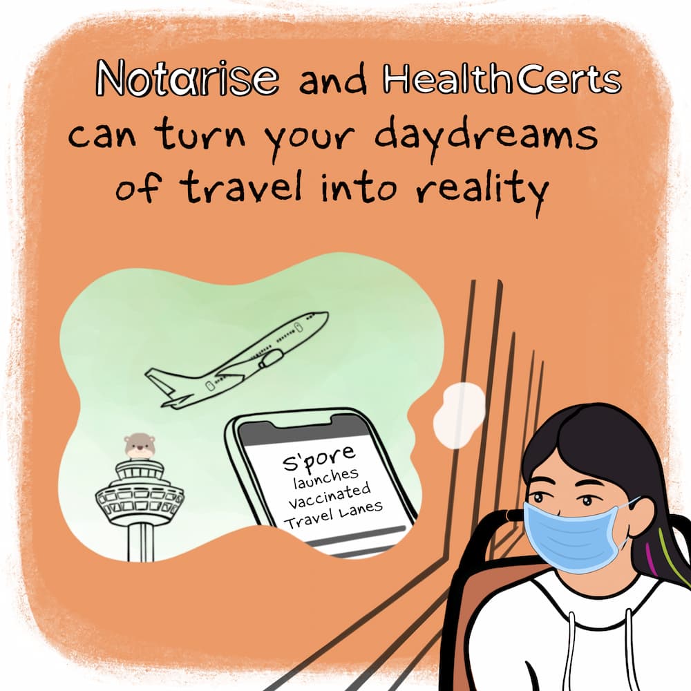Notarise and HealthCerts can make your dreams of travel into reality