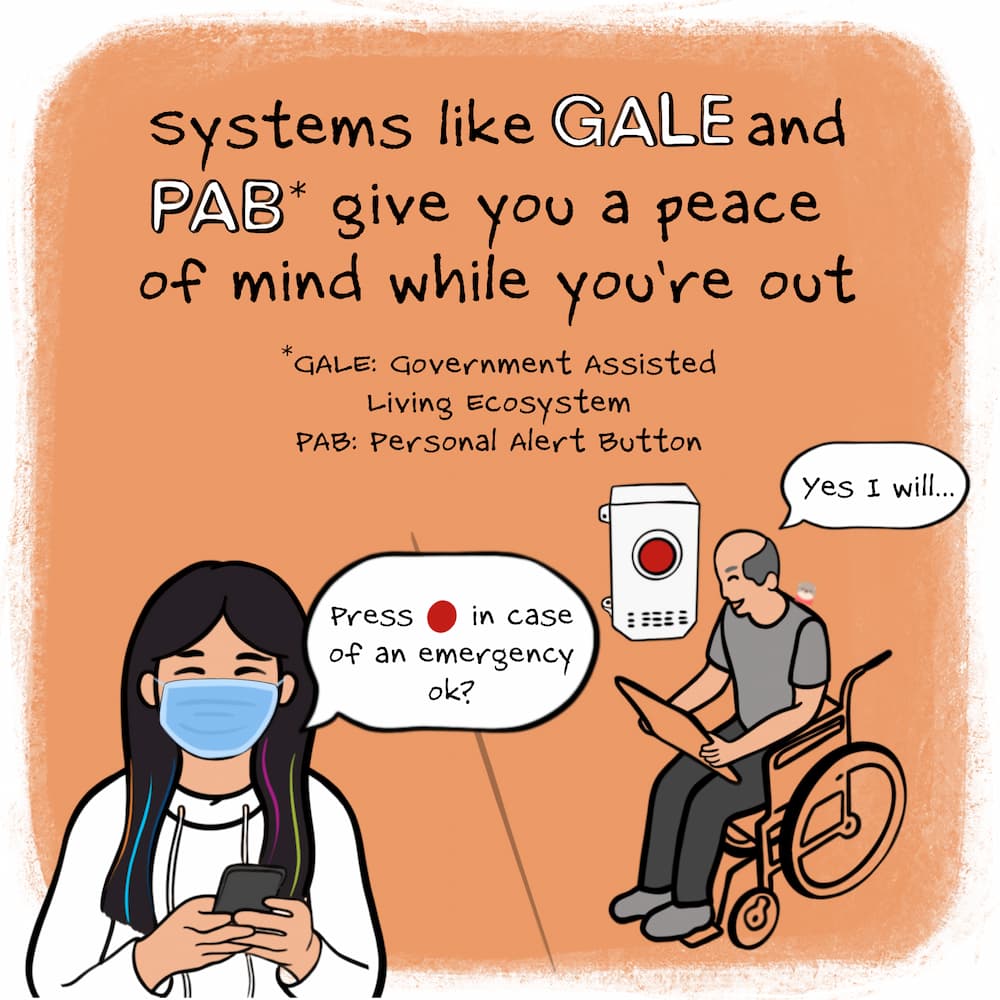 Systems like GALE and PAB give you a peace of mind while you're out