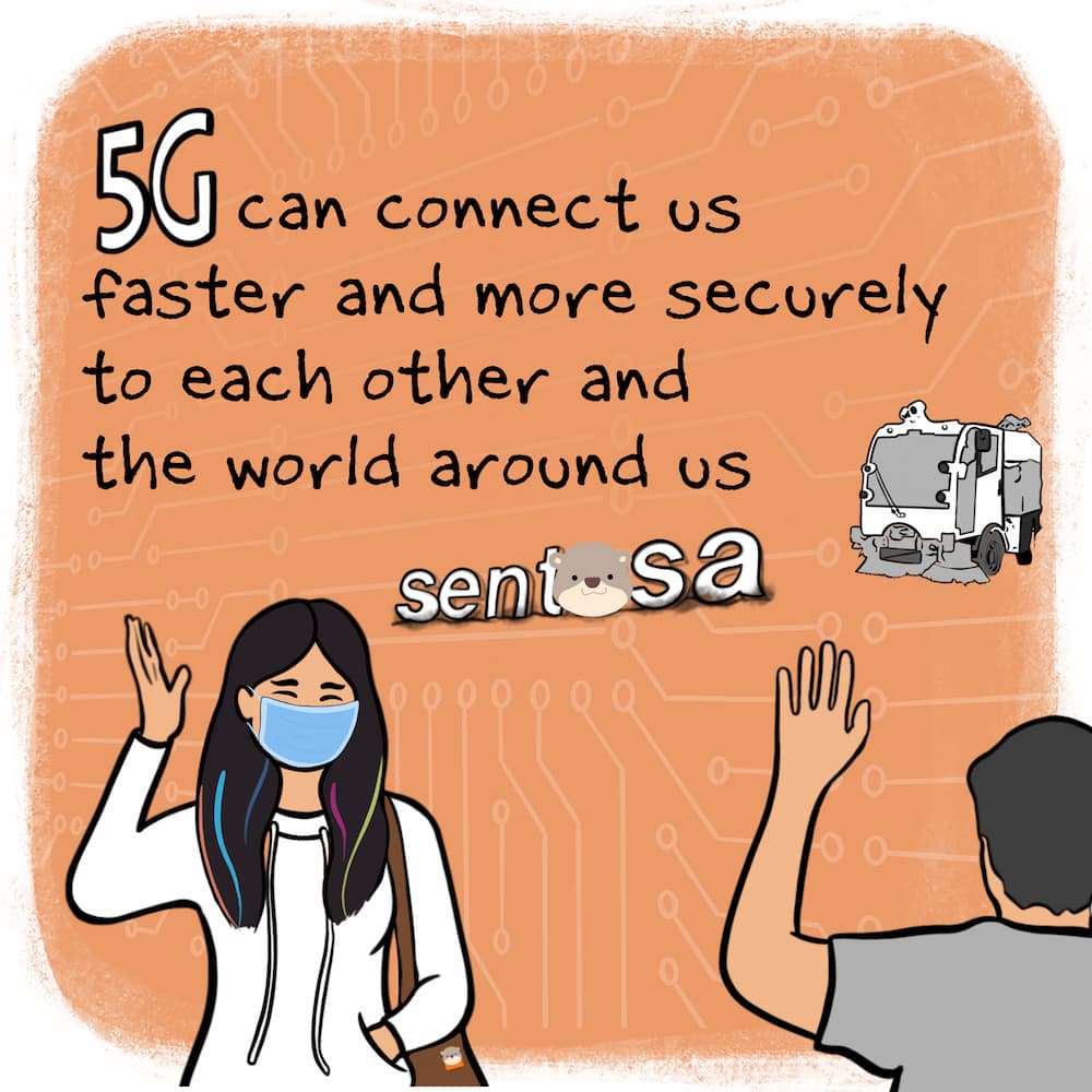 5G connects us faster and more securely to each other and the world around us.