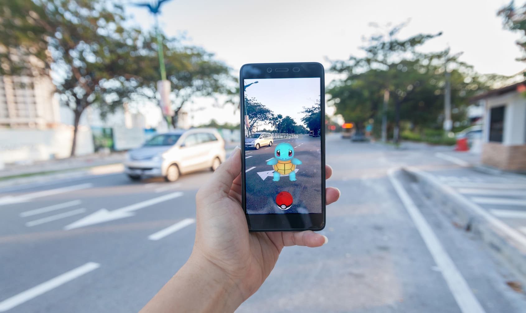 Pokemon Go as an example of the application of Augmented Reality (AR) technology