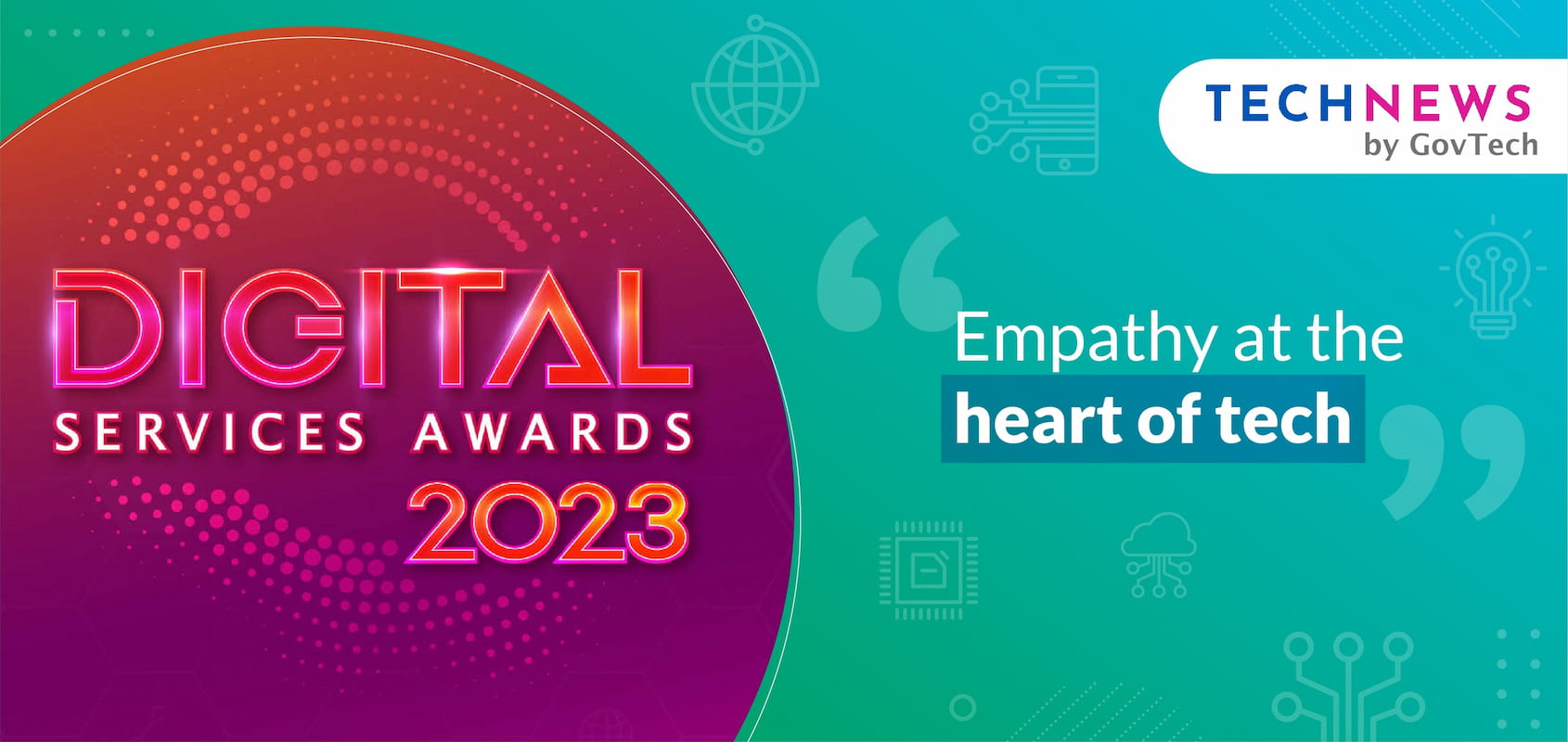 Explore the future of empathetic technology with GovTech at the Digital Services Awards 2023