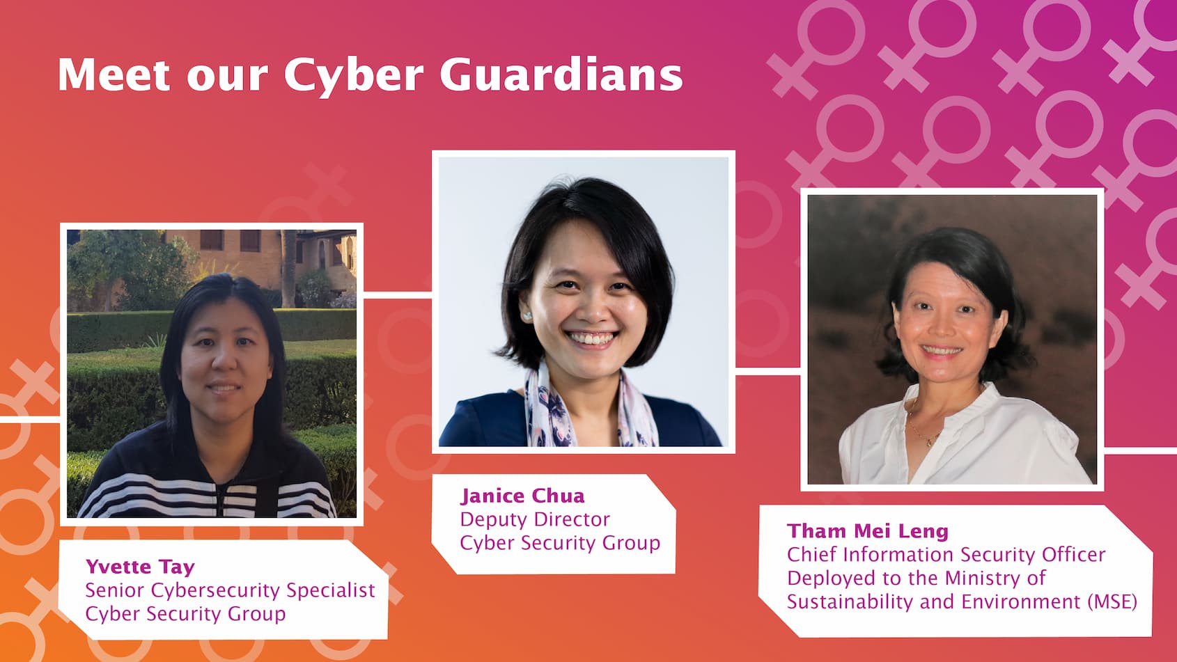 GovTech women employees working in cybersecurity and sharing their experiences