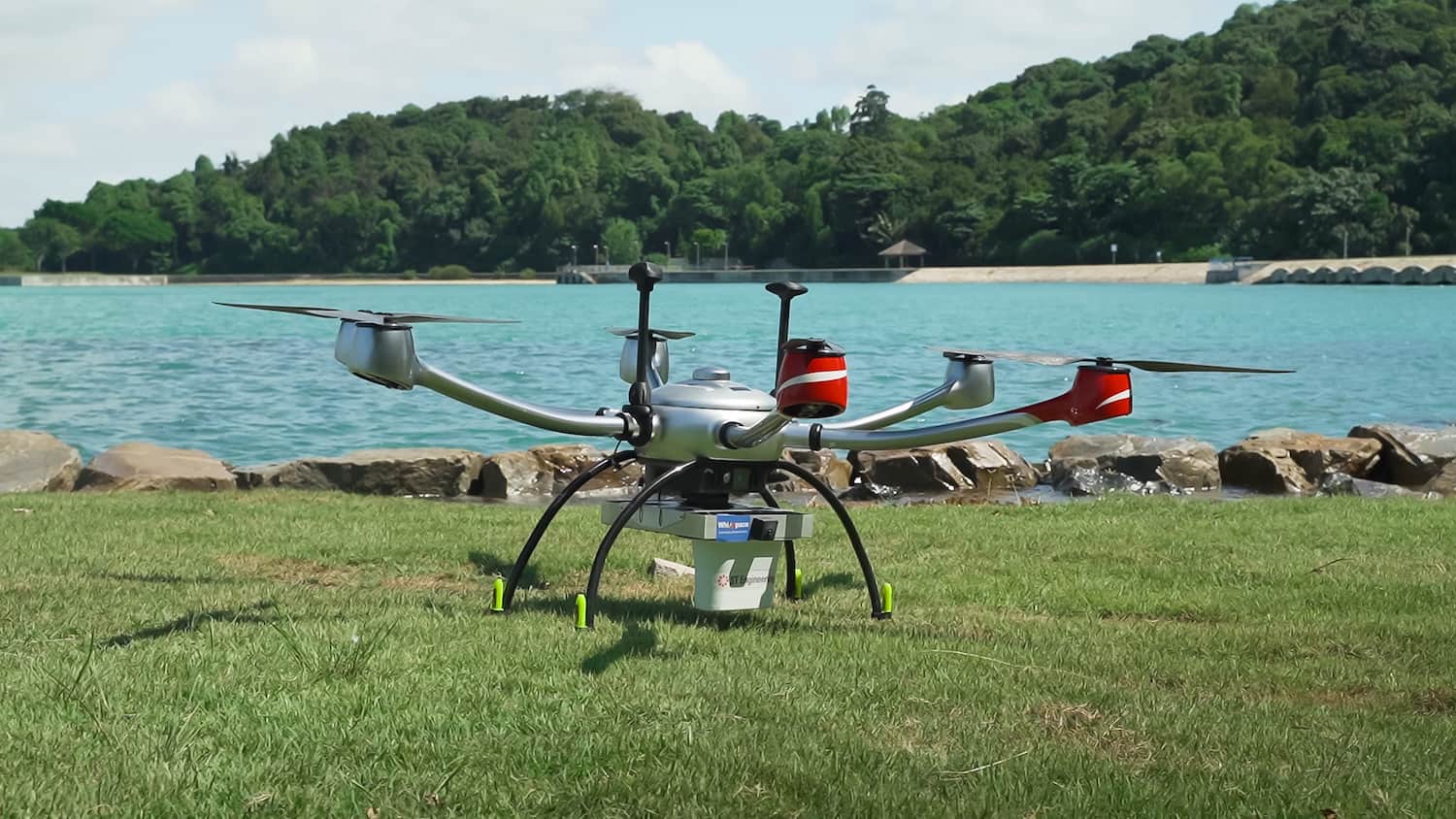 Drones working to keep Singapore safe and support anti-dengue efforts